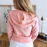 Full Zip Knit Hoodie