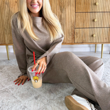 Long Sleeve Boat Neck Top