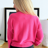 Henley Button Up Sweater - The 308 Boutique