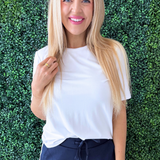 Lyocell Slim Fit Tee - The 308 Boutique