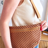 Diagonal Woven Westlyn Bum Bag