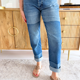 Sloane Slouchy GF Cuffed W/ Removed Patch 27"