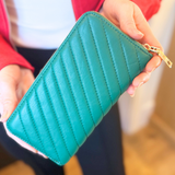Kylie Multi-Compartment Quilted Wallet