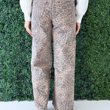 Marli Denim Leopard Pant - The 308 Boutique