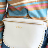 Pebble Sabrina Studded Bum Bag