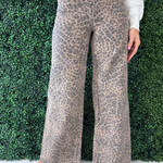 Marli Denim Leopard Pant - The 308 Boutique
