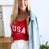 USA Racerback Tank