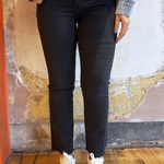 Kelsey High Rise Fab Ab Ankle Flare With Raw Hem - The 308 Boutique