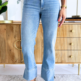 Kennedy Straight w/ Cuff and Slit 30" Inseam
