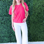 Stride Crop Wide Leg w/ Embroidered Hem 26' - The 308 Boutique