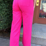 Crop Wide Leg w/ Patch Pockets 27" Ins