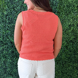 Crochet Bow-Tie Vest