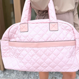 Mills Quilted Nylon Weekender Bag