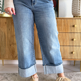 Morgan Cuffed Wide Leg