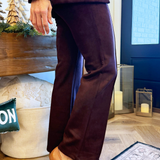 Pearl Full Length Flare w/ Pintucks 31" ins