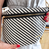 Diagonal Woven Westlyn Bum Bag