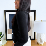 Full Zip Collared Cardigan - The 308 Boutique