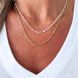 Double Layer Pearl Necklace