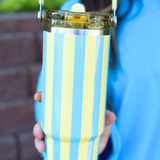 Striped Cabana Tumbler