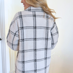Plaid Tucker Jacket - The 308 Boutique