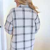 Plaid Tucker Jacket - The 308 Boutique