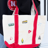 Nebraska Icons Small Tote