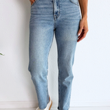The Muse High Rise Straight Jean