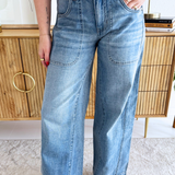 Stride Wide Leg w/ Utility Details 30" Inseam