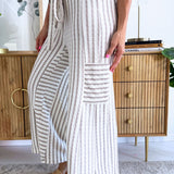 Stripe Wide Leg Pants