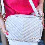 Coco Quilted Camera Crossbody Bag
