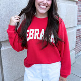 Nebraska Cloudy Knit Long Sleeve Top
