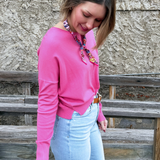 Center Seam Boat Neck Sweater - The 308 Boutique