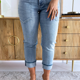 Marley Cropped Girlfriend Cuffed 28'/25' ins