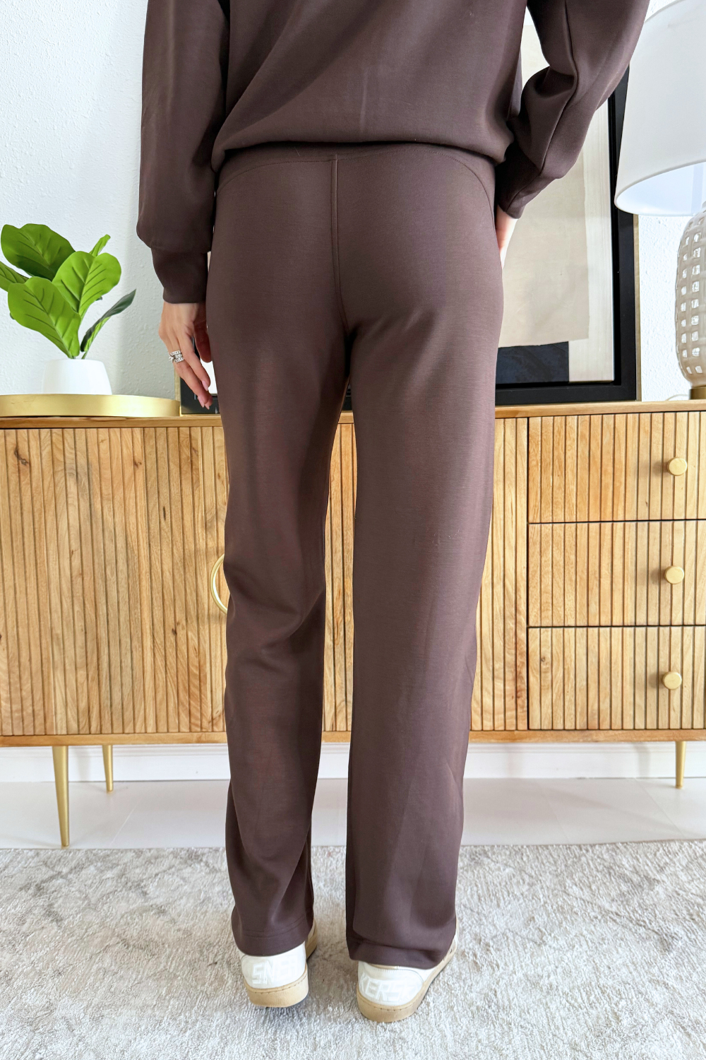 Modal Scuba Straight Pant - The 308 Boutique