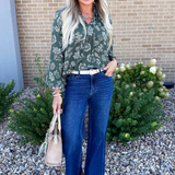Hi Rise Wide Leg Jeans