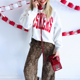 Nebraska Huskers Tall Boy Reversible Mock Neck Sweatshirt