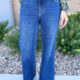 Hi Rise Wide Leg Jeans