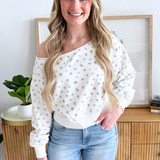Alina Off Shoulder Sweatshirt