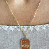 Joshua 1:9 Necklace