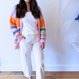 High Rise Relaxed Barrel Cuffed Pants