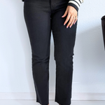 Kelsey High Rise Fab Ab Ankle Flare With Raw Hem - The 308 Boutique