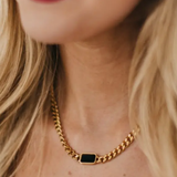 Stone Chain Necklace