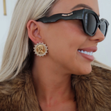 Love Each Other More Coin Earrings