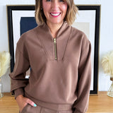 Quarter Zip Sweatshirt
