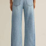 Luna High Rise Crop Bowed Denim - The 308 Boutique