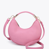 Baghdad Half-Moon Crossbody w/ Convertible Snap