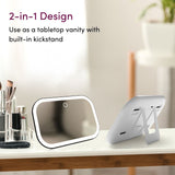 LED Lighted Sun Visor Mirror