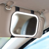 LED Lighted Sun Visor Mirror
