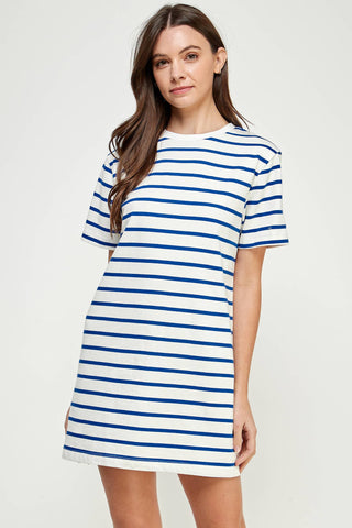 Striped T-Shirt Dress