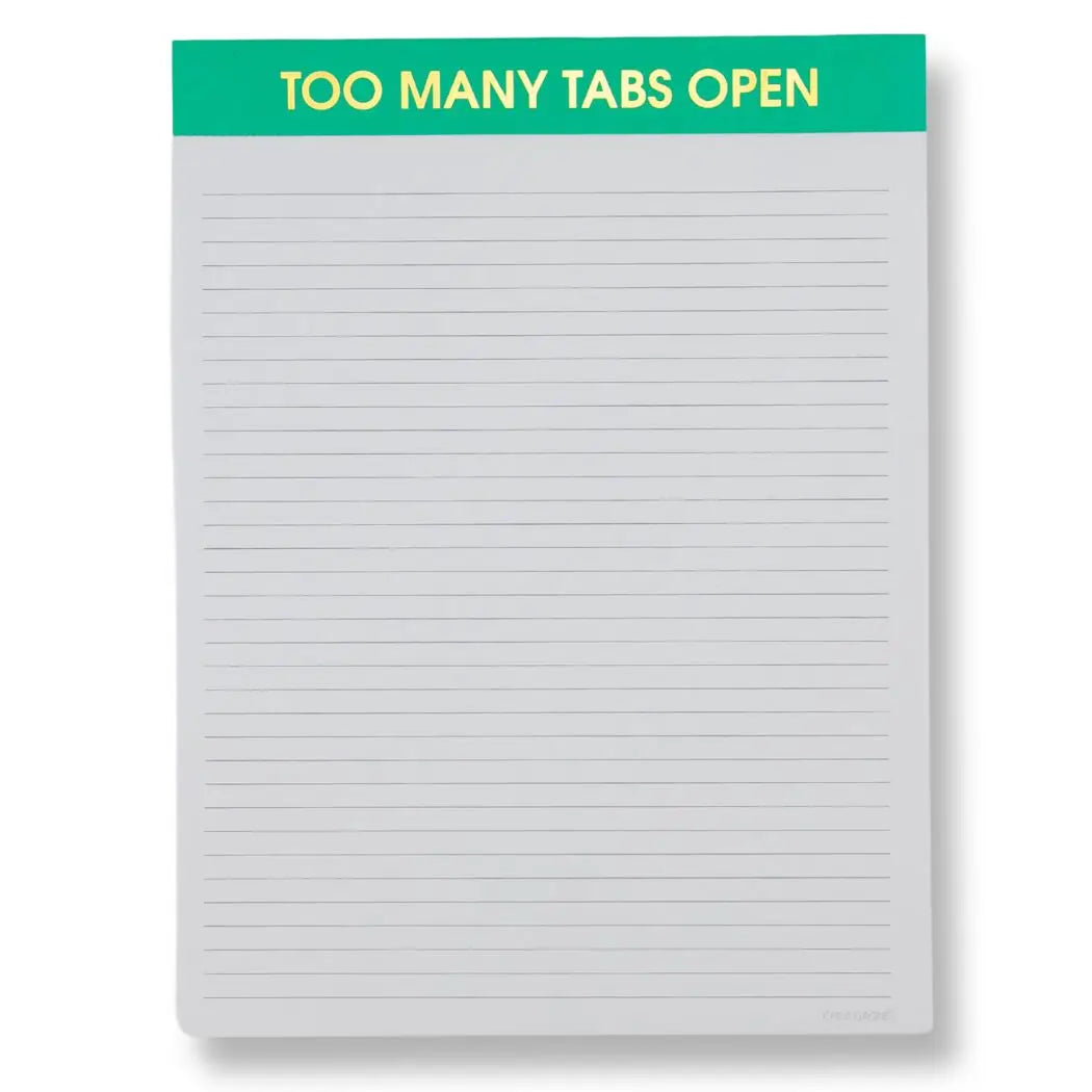 Large Memo Lined Notepad